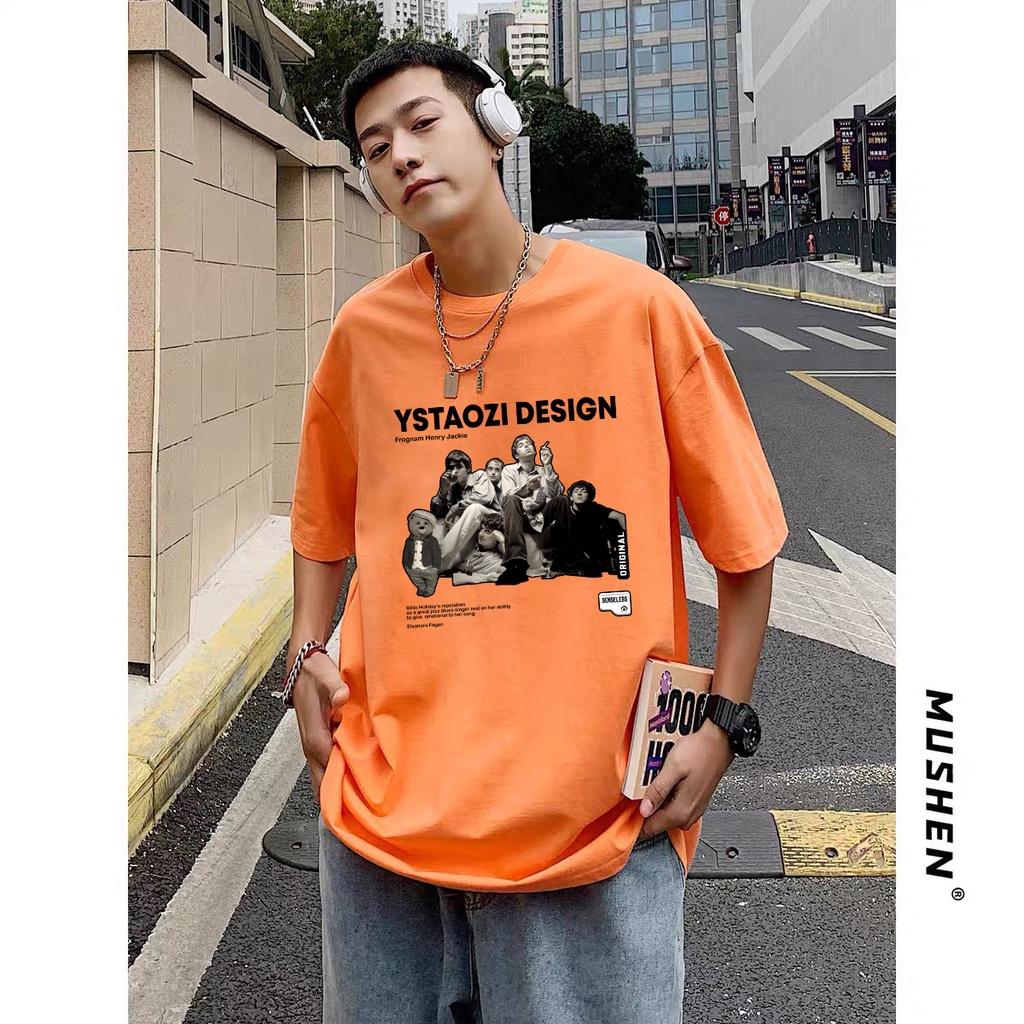 Áo Phông Hình Người , Phong Cách Vintage Nam Nữ , Thời Trang Unisex Nam Nữ 2022