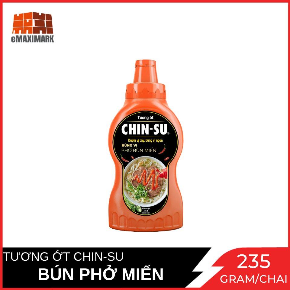 Tương ớt CHIN-SU Bùng Vị Phở Bún Miến Chai 235g