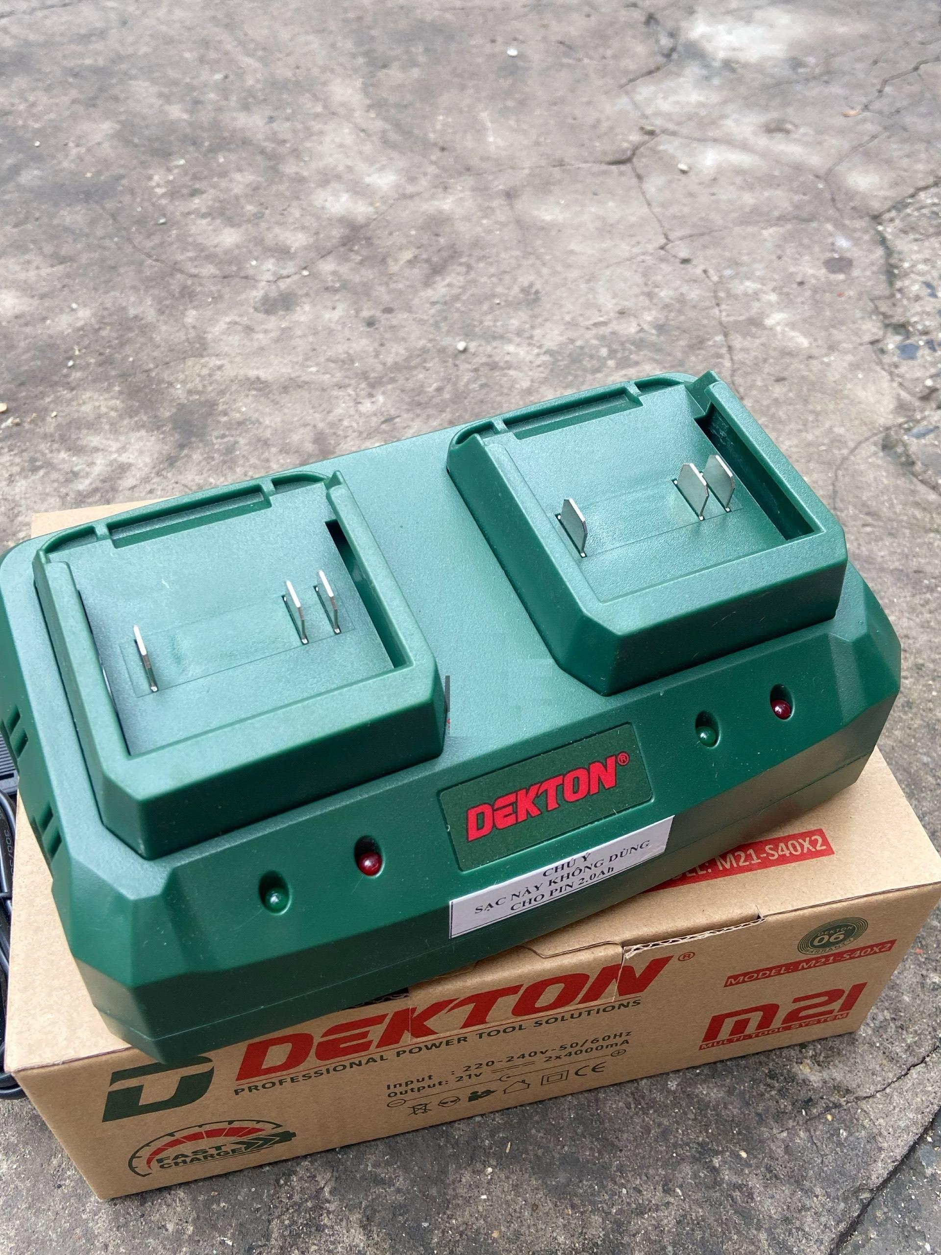 SẠC 21V DEKTON M21-S40X2 - HÀNG CHÍNH HÃNG