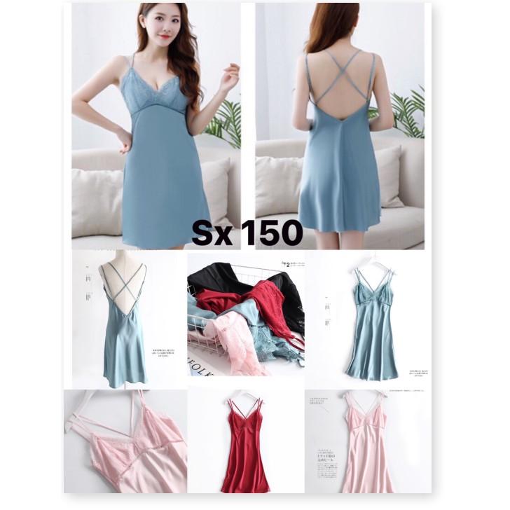 Váy ngủ phi ren SX150