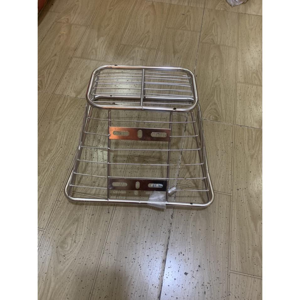 Rổ trước xe wave rs và wave nhỏ inox