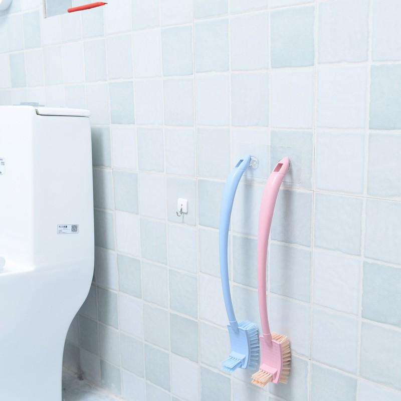 Chổi Cọ Nhà Vệ Sinh, Cây Cọ Toilet Bồn Cầu 2 Đầu Đa Năng Siêu Sạch