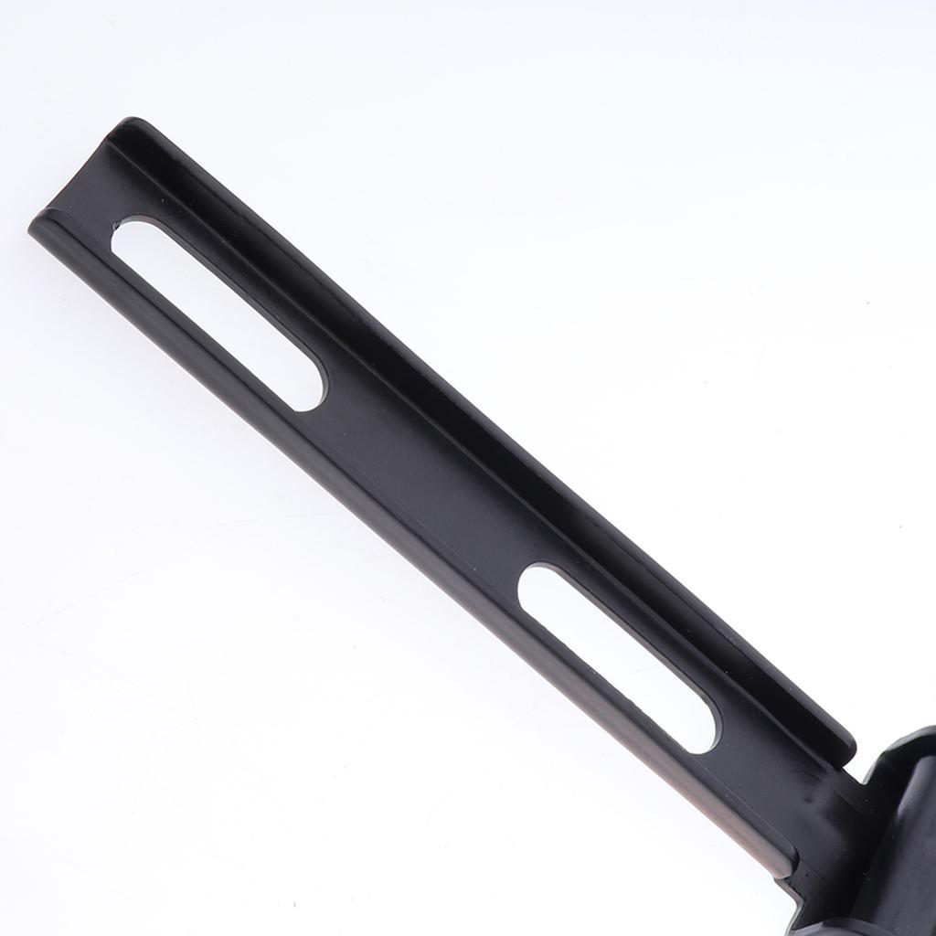 Black Motorcycle Leather Bracket Seat With Spring Bracket for