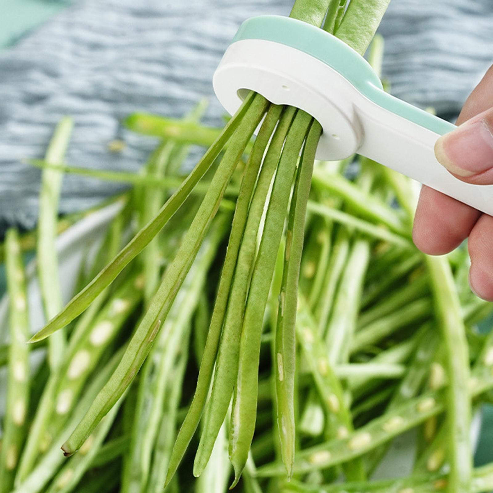 Multifunction Bean Slicer Kitchen Gadgets Long Bean Shredder for Bean