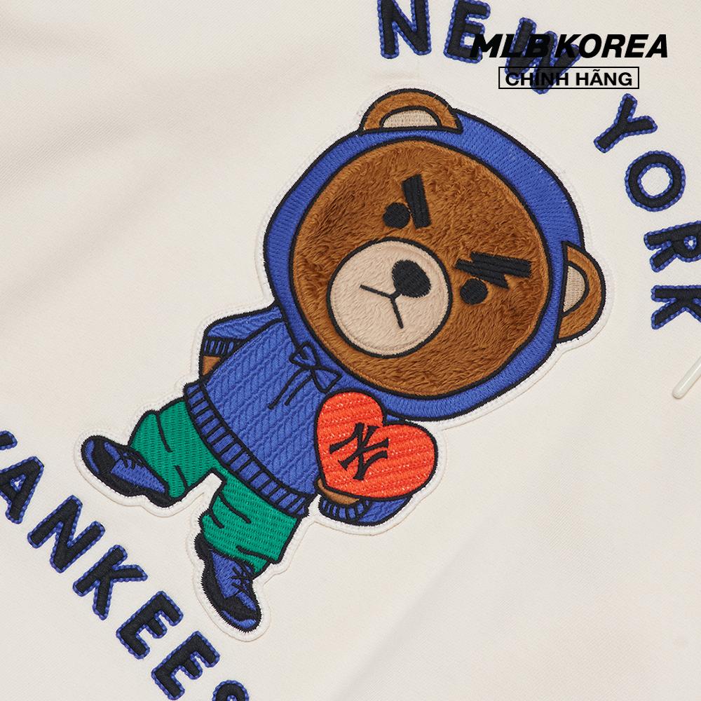 MLB - Áo hoodie tay dài phối mũ Mega Bear Mega Overfit 3AHDE0126