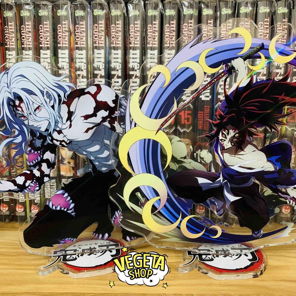 Mô Hình Tượng Standee Acrylic Mica 2 mặt - Thanh Gươm Diệt Quỷ - Kimetsu No Yaiba Daki Muzan Tamayo Akaza Douma Rui Enmu