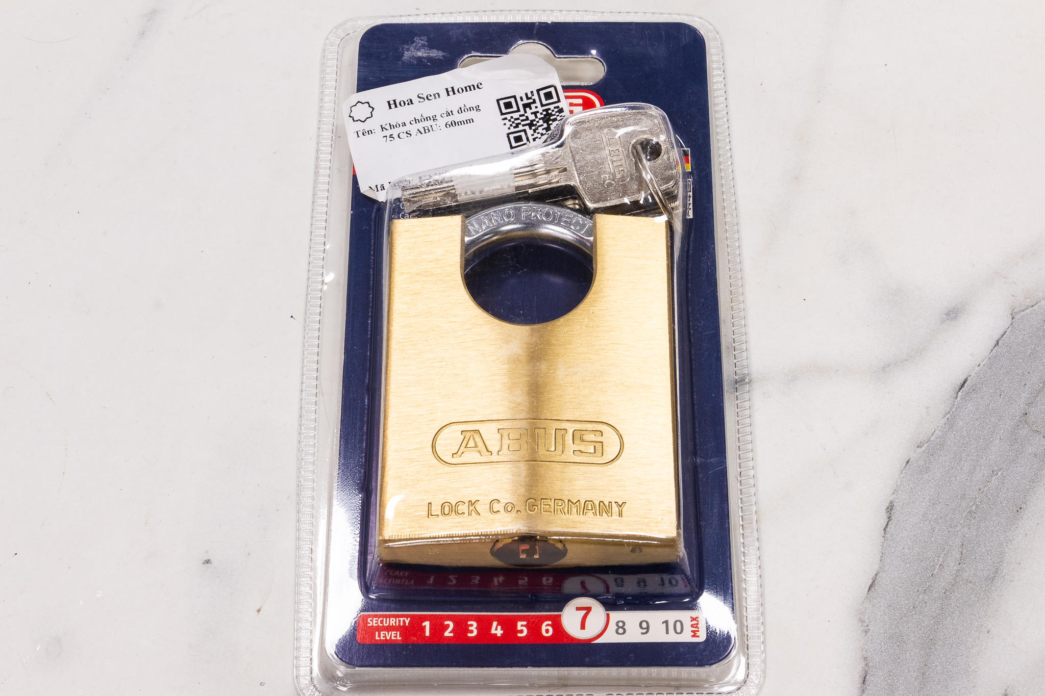 Ổ khóa chống cắt 75 CS ABUS (60mm)