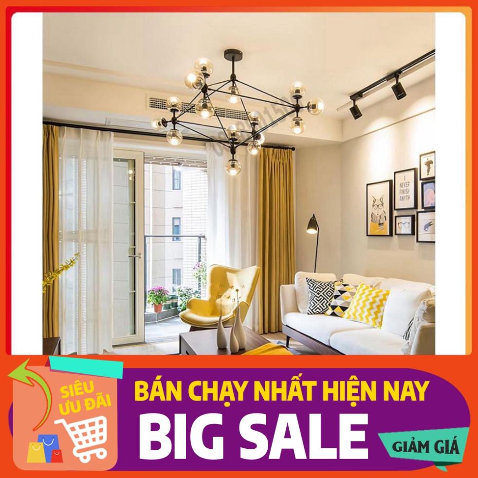 *Bảo hành 12 tháng*Đèn Chùm Phân Tử Ondric 15 bóng - Decor lighting, chùm ý 15 bóng dạng phân tử trang trí phòng khách