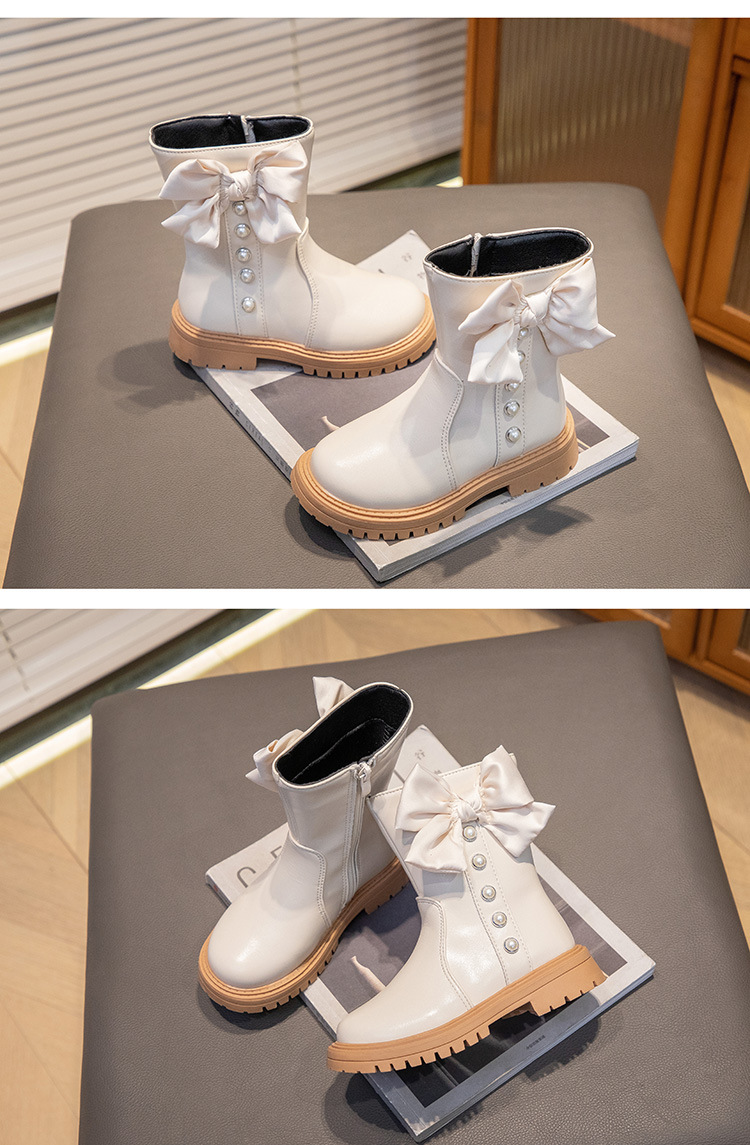 Giày bốt cổ cao cho bé gái phong cách Hàn Quốc đẹp diện đi chơi đi tiệc size 26-37 hàng Quảng Châu cao cấp