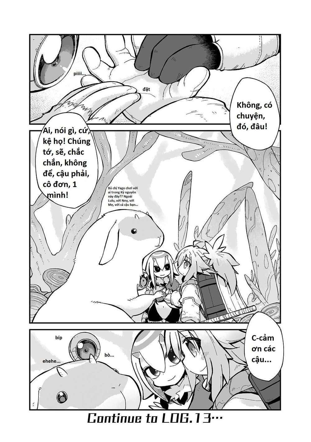 ngay cả khi hậu tận thế, thật hạnh phúc vẫn còn được sống... chapter 12 22