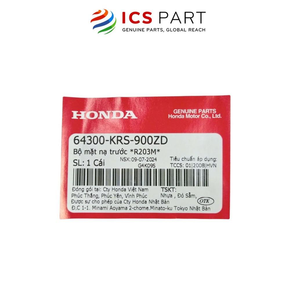 Mặt Nạ HONDA Wave 100 2001-2005 Đỏ Đun R23M (Có Tem) (64300KRS900ZD)
