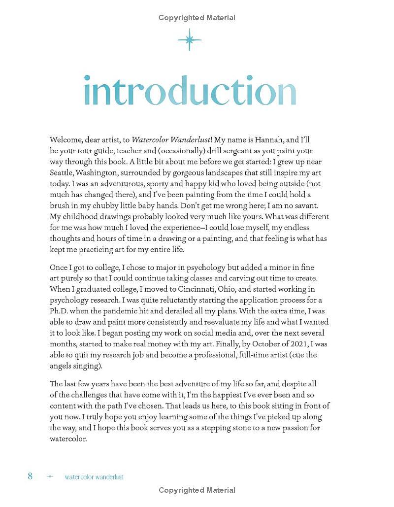 Sách ngoại văn: Watercolor Wanderlust - The Ultimate Guide To Painting Beautiful Landscapes