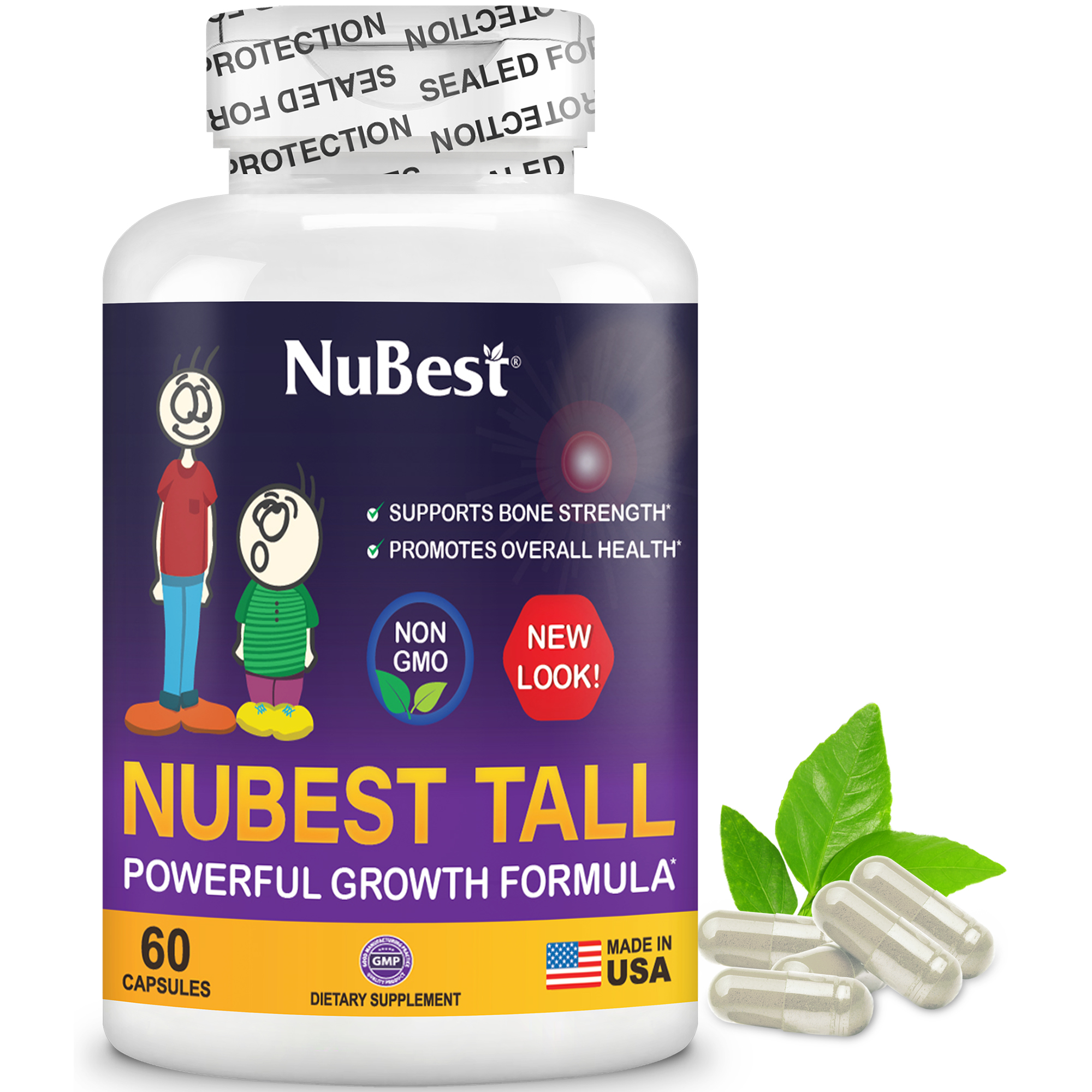 [Combo 3 tặng 1] TPBVSK hỗ trợ tăng Chiều cao 3 NuBest Tall (từ 5-20 Tuổi) tặng 1 NuBest Tall Kids (từ 2-9 Tuổi)