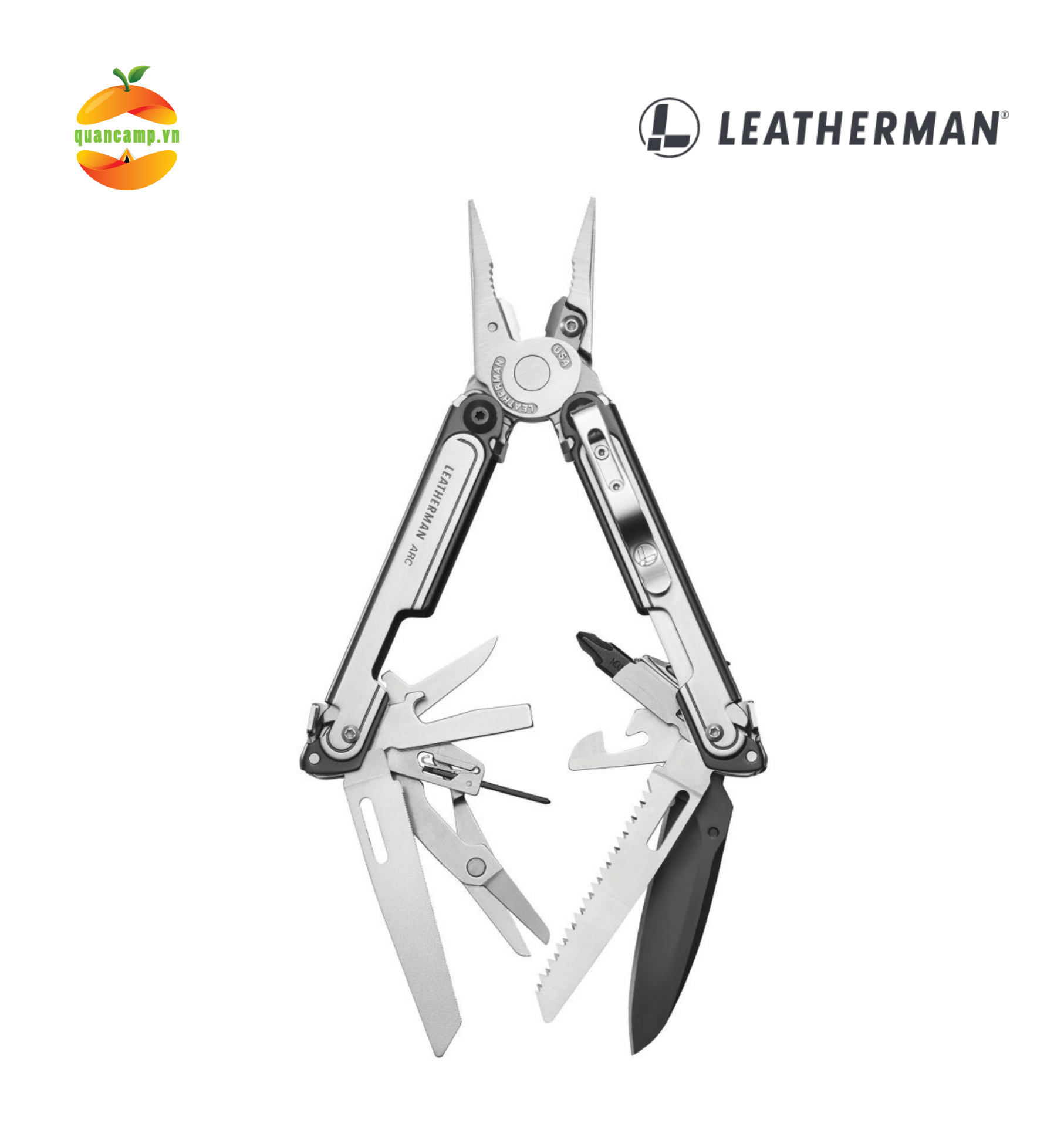 Dụng cụ đa năng Leatherman Arc (20 tools) Bảo hành chính hãng 25 năm