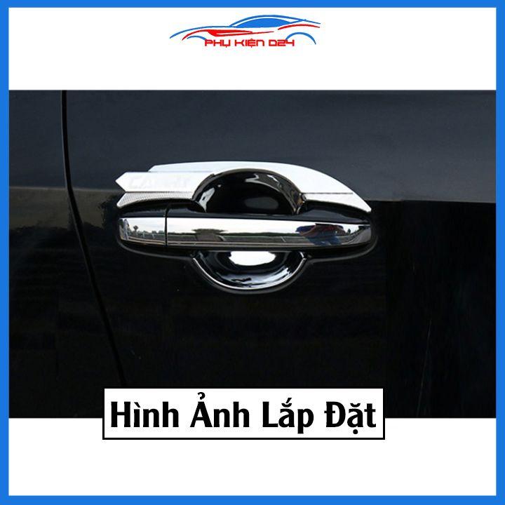 Ốp tay hõm mạ crom Camry 2012-2013-2014-2015-2016-2017-2018 sáng bóng chống trầy bảo vệ cửa xe ô tô