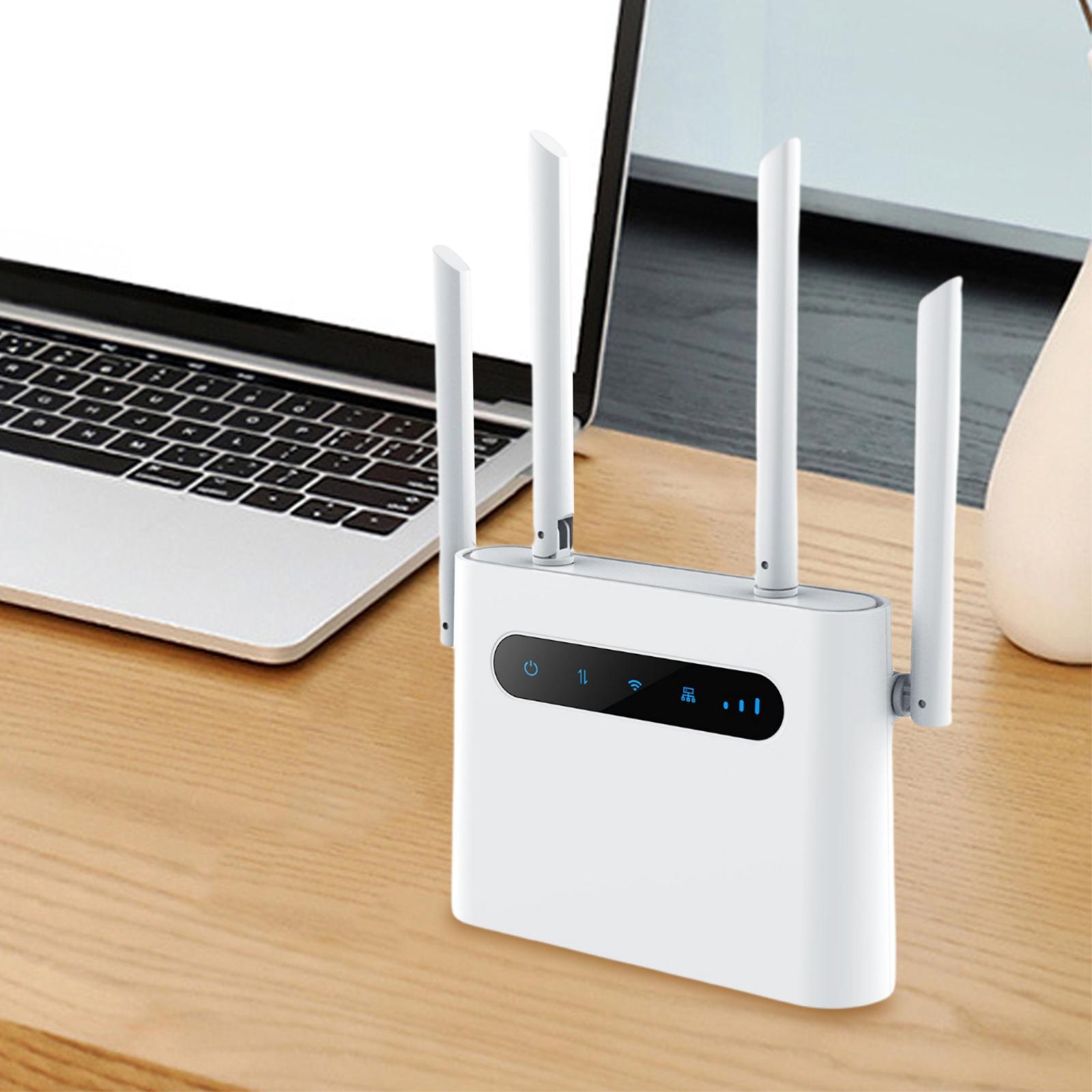 4G LTE Router with Sim Card Slot with Firewall for Factory Office Street EU