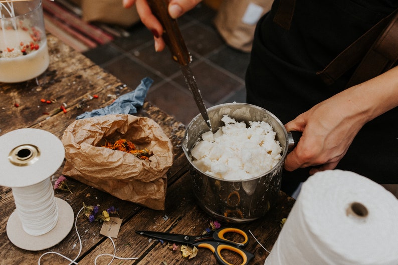 Bấc nến, tim nến bằng bông không chì - dụng cụ làm nến - nguyên liệu làm nến