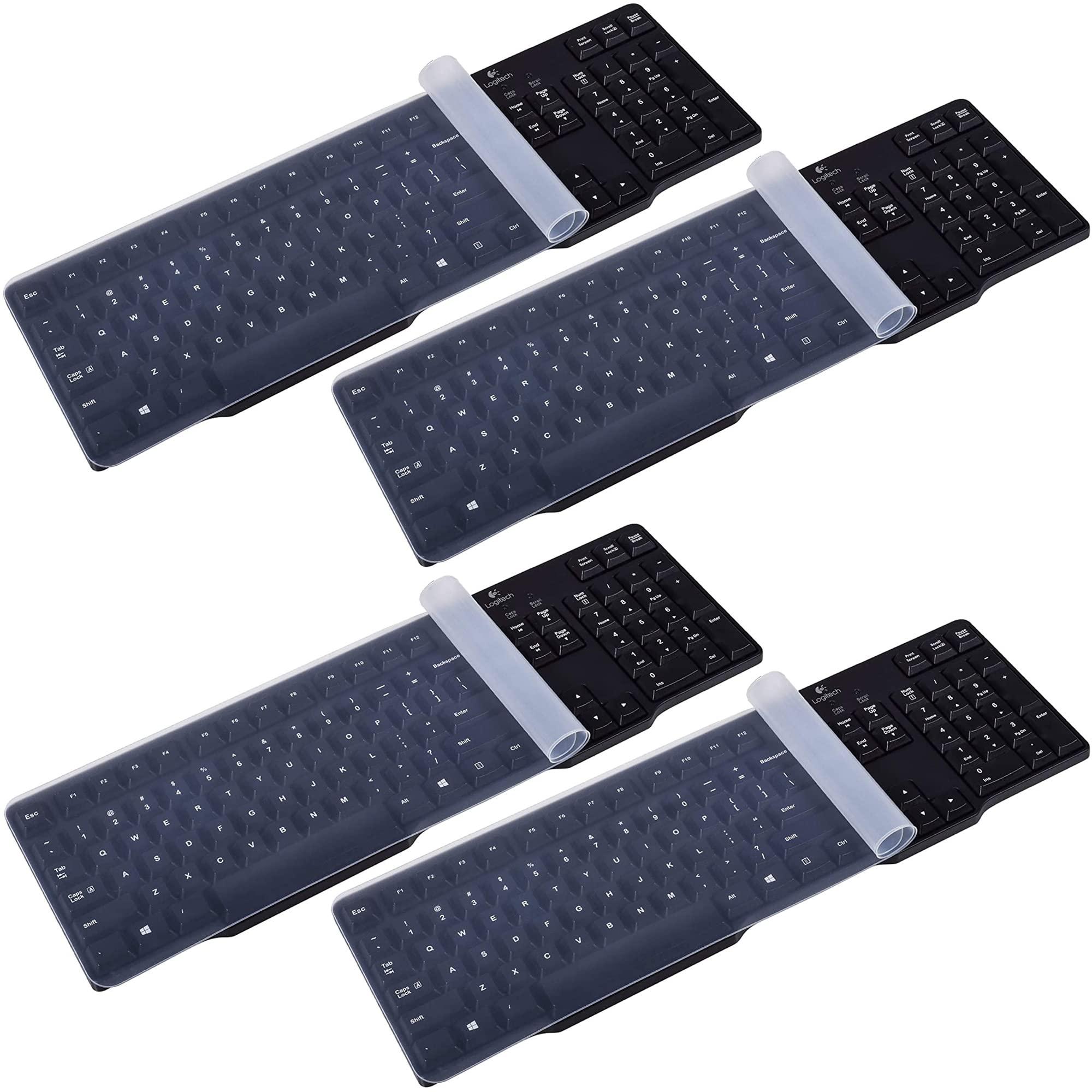 10 Miếng Trong Suốt Bàn Phím Bao Da Bảo Vệ Máy Tính Miếng Lót Bảo Vệ Sử Dụng Để Bảo Vệ Của Máy Tính Để Bàn PC