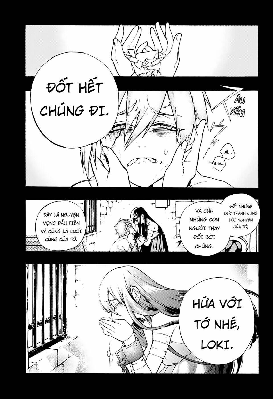 những bức họa quái dị của phù thủy chapter 1 62