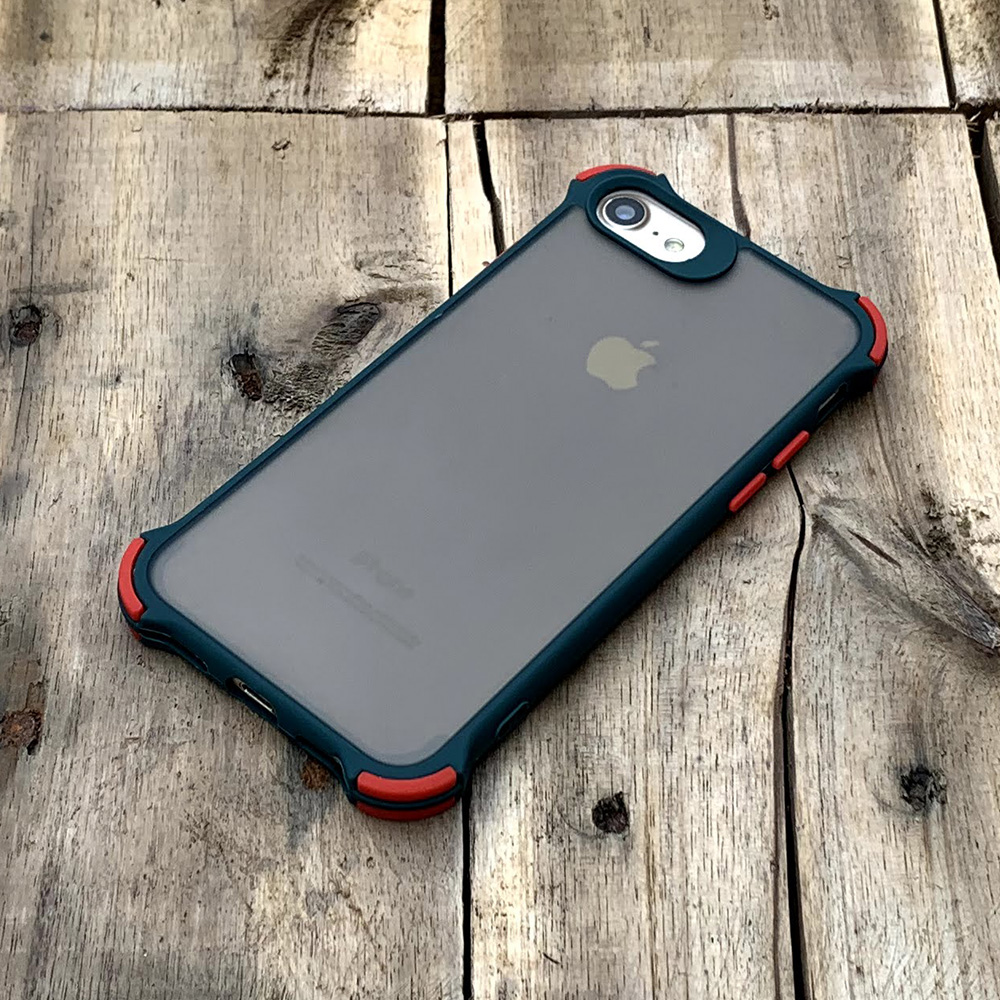 Ốp lưng chống sốc toàn phần dành cho iPhone 7 / 8 / SE 2020 - Màu xanh lá cây đậm