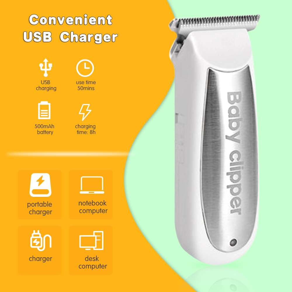 Mua Baby Hair Clippers Baby Hair Trimmer Silent Haircut Trimmers Quiet USB Baby Shaver for Kids Infants Men and Women Mua Baby Hair Clippers Baby Hair Trimmer Silent Haircut Trimmers Quiet USB Baby Shaver for Kids Infants Men and Women