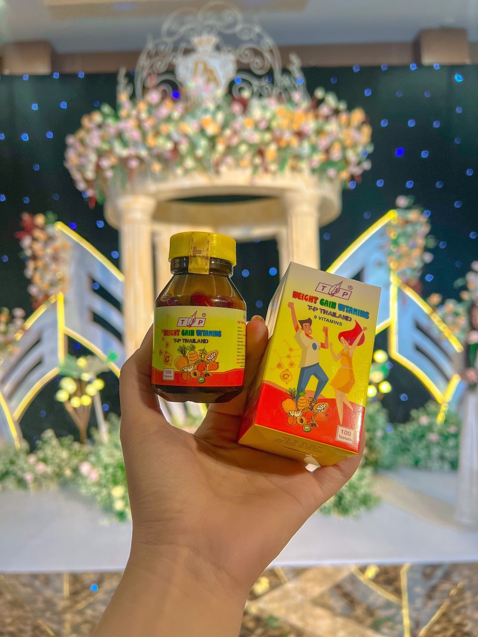 Viên tăng cân Vitamin TP Thái Lan, hỗ trợ cải thiện cân nặng, ăn ngon ngủ ngon 100 viên