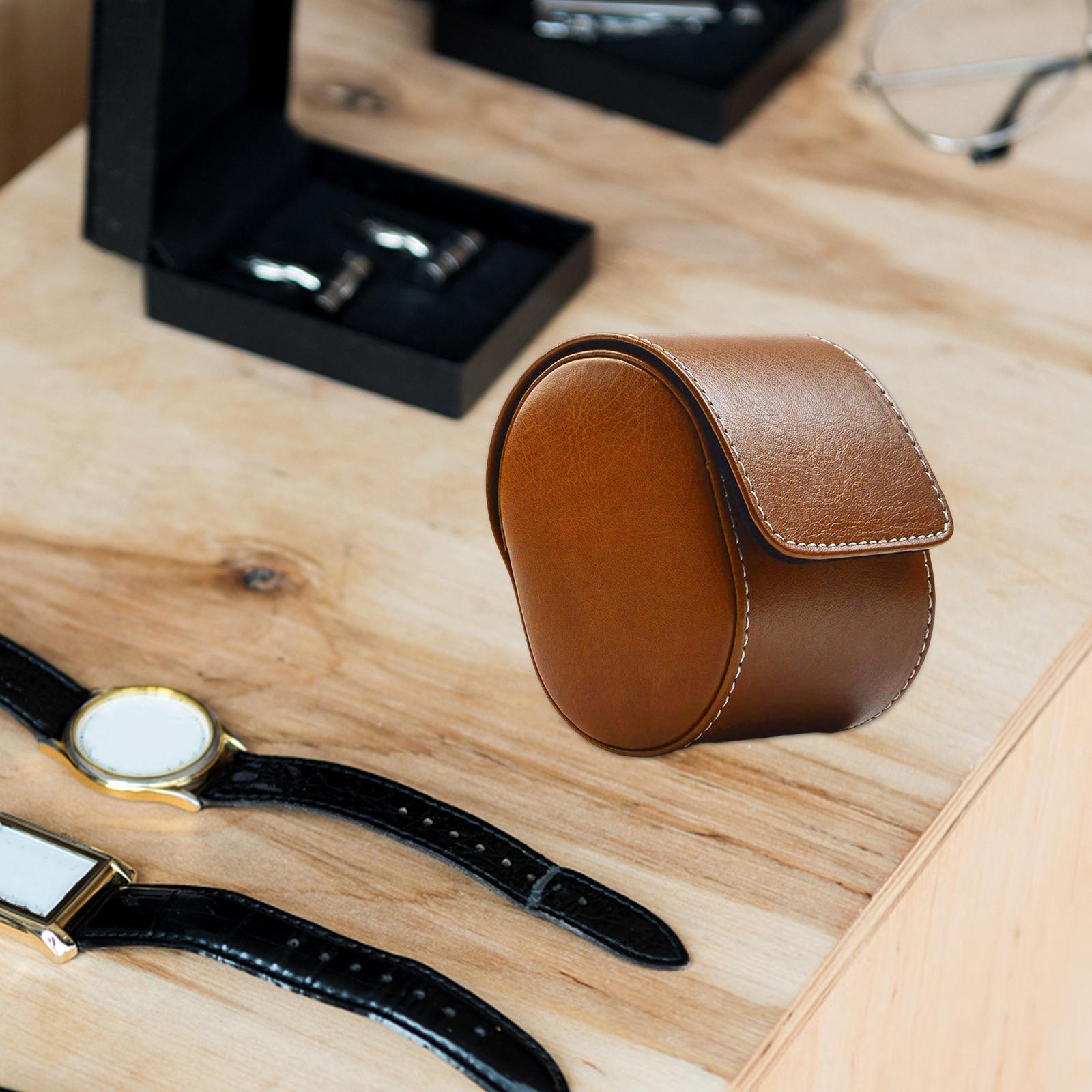 Wristwatch Case Gift Box Watch Display Case for Daily Use Men Gifts