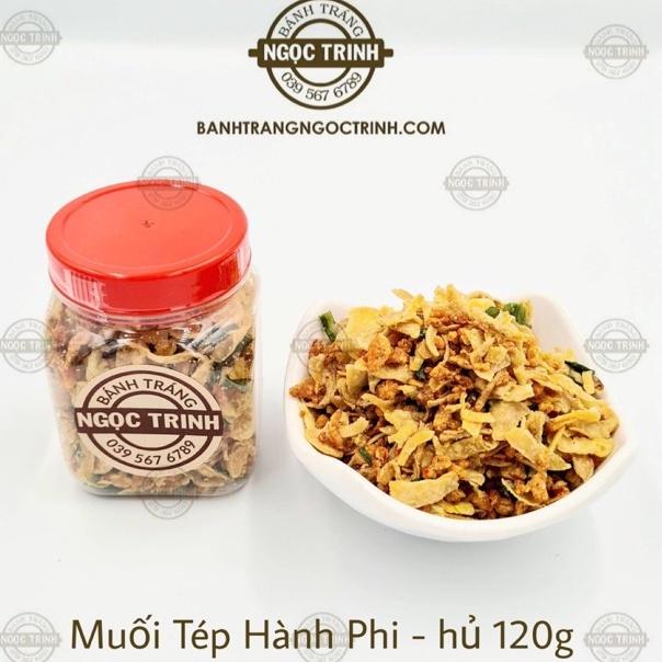 (Hủ 120g) Muối tép hành phi độc quyền cực ngon bánh tráng Ngọc Trinh