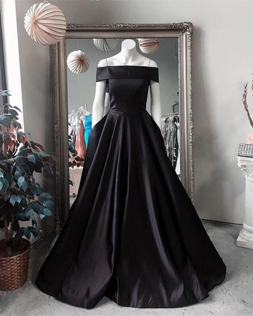 Đầm Maxi xoè bẹt vai SANG TRỌNG MS15Y ( Size M, L đến 58kg )MM MM