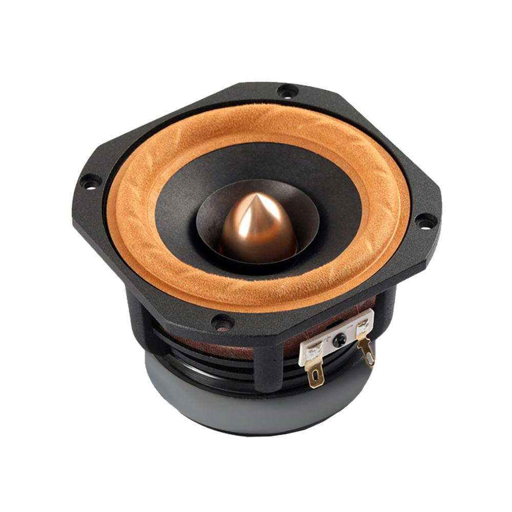AIYIMA 4inch loa âm thanh loa loa đầy đủ loa 4ohm/ 8ohm 30W loa DIY cho hệ thống rạp hát tại nhà 1PCS Color: Square 8Ohm
