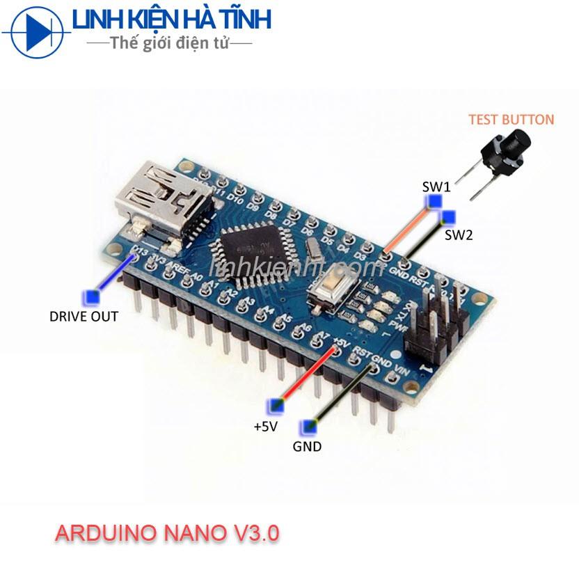 Sản phẩm Kit Arduino Nano CH340 Chất Lượng Cao (BH 06 Tháng)