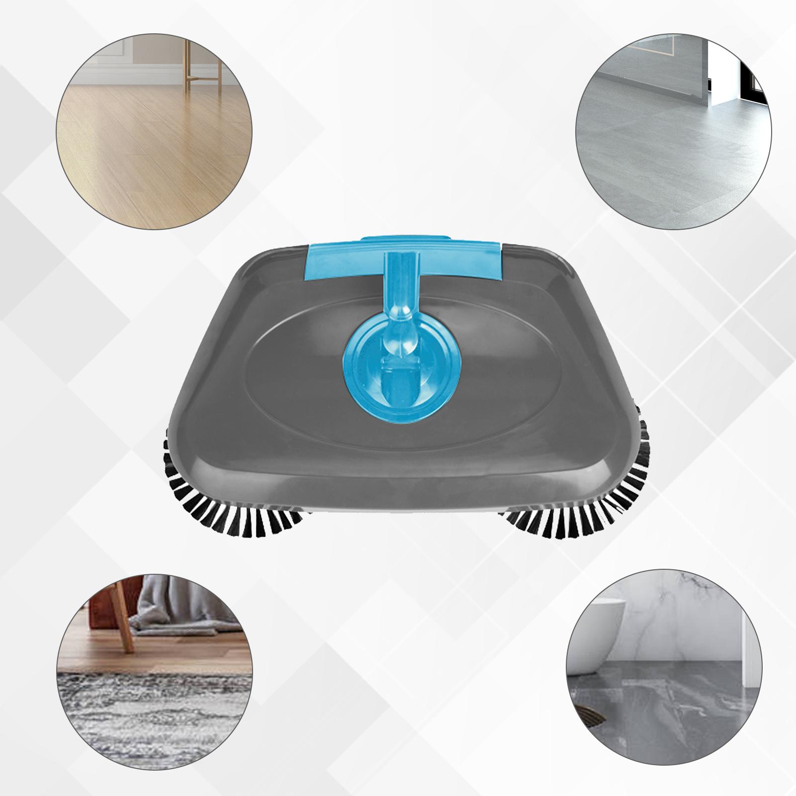 Chổi quét nhà hút bụi thông minh 2 trong 1 xoay 360 độ