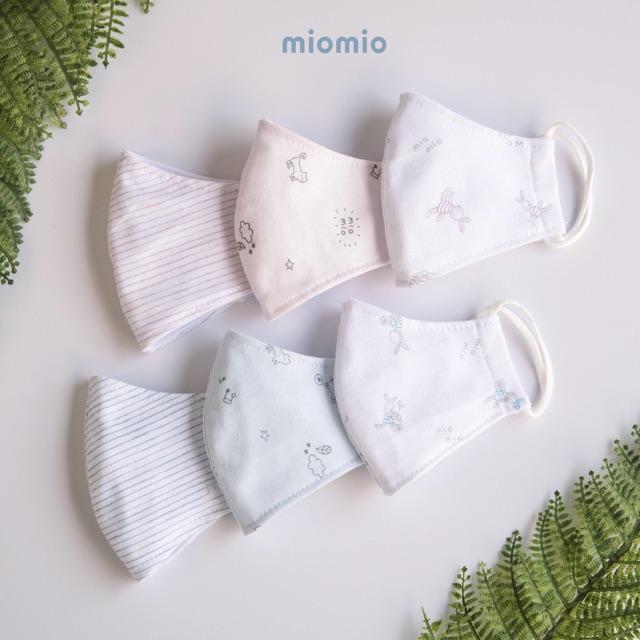 SET 03 KHẨU TRANG MIOMIO COTTON CHO BÉ