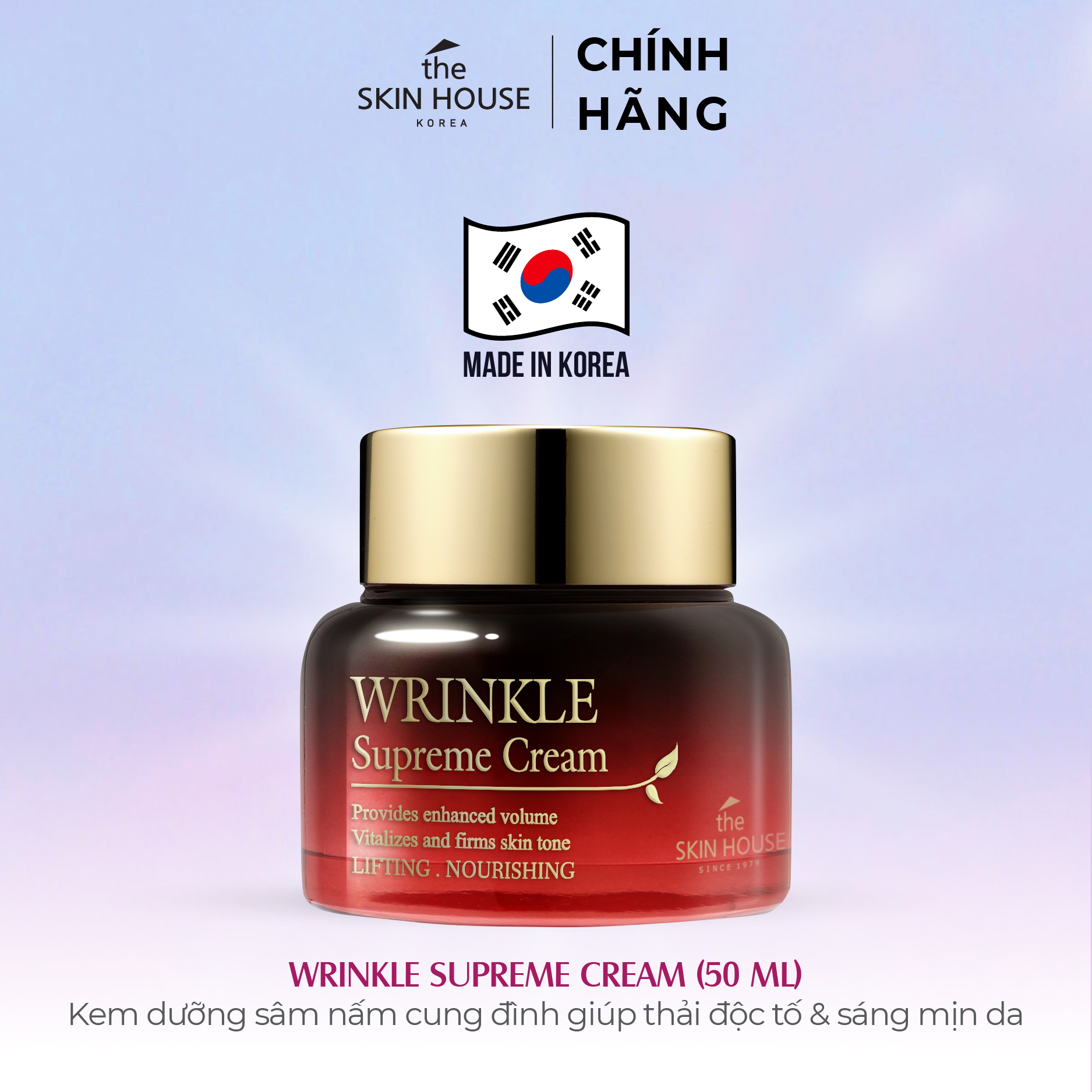 T26  Kem thảo dược phục hồi trẻ hóa da - WRINKLE SUPREME CREAM 50ml