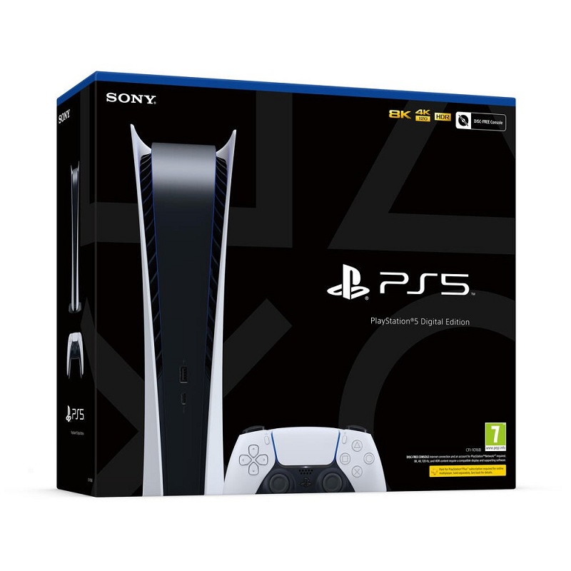 Máy Sony Playstation 5 PS5 bản Digital Edition Hàng nhập Khẩu