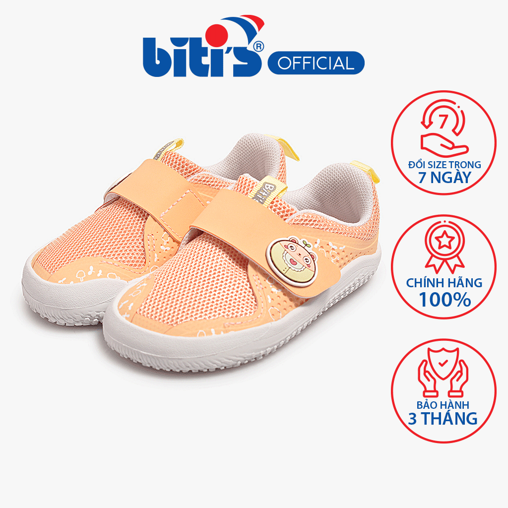 Giày thể thao thông dụng tập đi Bé gái Biti's BSG006200CAM (Cam)