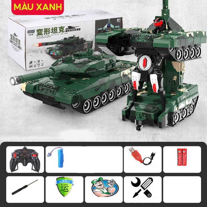 Xe Tăng Điều Khiển Bến Hình Robot Sogao Nhựa Abs Đăc Sắc Cho Bé