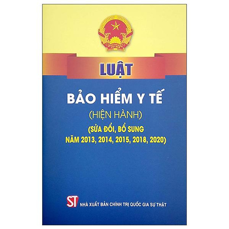 Luật Bảo hiểm y tế (sửa đổi, bổ sung năm 2013, 2014, 2015, 2018, 2020)