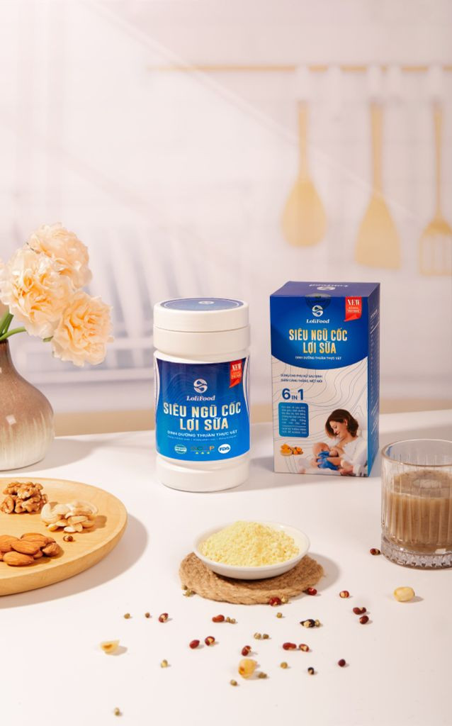 Siêu Ngũ Cốc Lợi Sữa 6IN1 Grainlife Lovifood 500g - Ngũ Cốc Giàu Dinh Dưỡng Kích Sữa Về Nhiều, Hỗ Trợ Nuôi Con Bằng Sữa Mẹ, Thanh Nhiệt, Làm Mát Sữa - Giúp Bé No Lâu, Ngủ Ngon Giấc, Tăng Cân Đều, Phát Triển Toàn Diện, Tăng Sức Đề Kháng