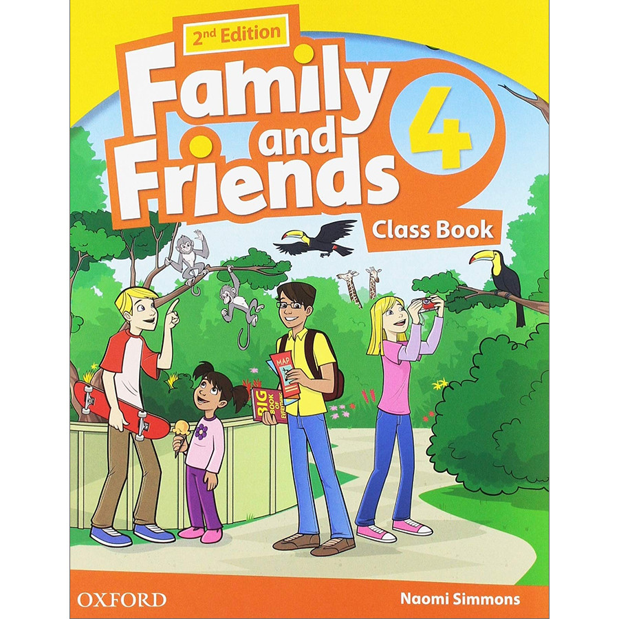 Family and Friends 4 Class Book (without MultiROM) (2nd Edition)