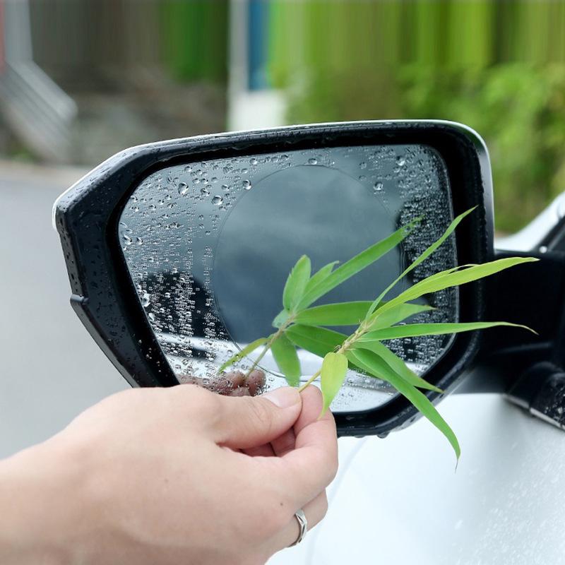 [Bộ 4 Miếng Dán] Chống Bám Nước Gương Chiếu Hậu Ô Tô - Chống Bám Hơi Nước, Chống Bám Hơi Sương Xe Ô Tô