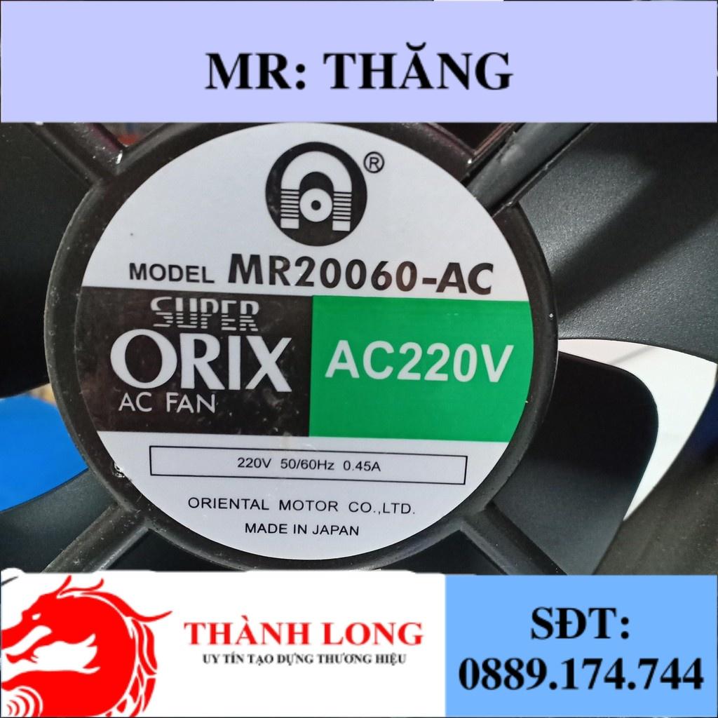 Quạt thông gió ORIX MR20060, quạt tản nhiệt, làm mát không khí