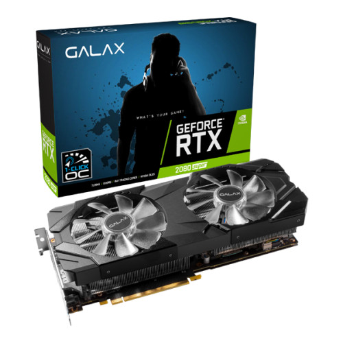 Card Màn Hình GALAX RTX 2080 SUPER EX (1 Click OC) 8GB GDDR6 BLACK - Hàng chính hãng