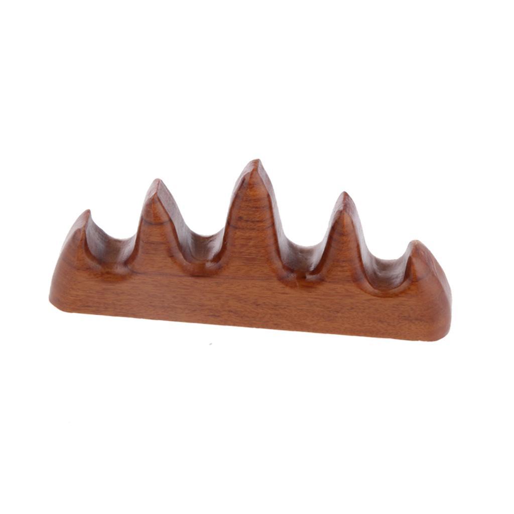 Simple Design Calligraphy Pens Pencil Brush Holder Wooden Pen Rack Office Supplies Decor ACCS Gift