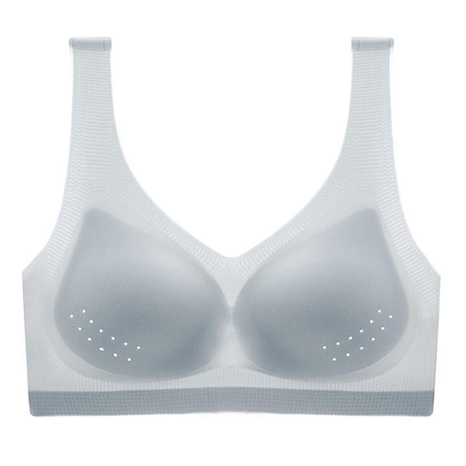 Breathable Women Seamless Bra Every Day No Wires Wide Strap