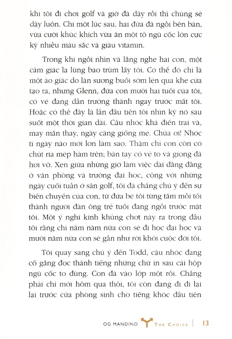 Sách Lựa Chọn Nhiệm Màu - The Choice