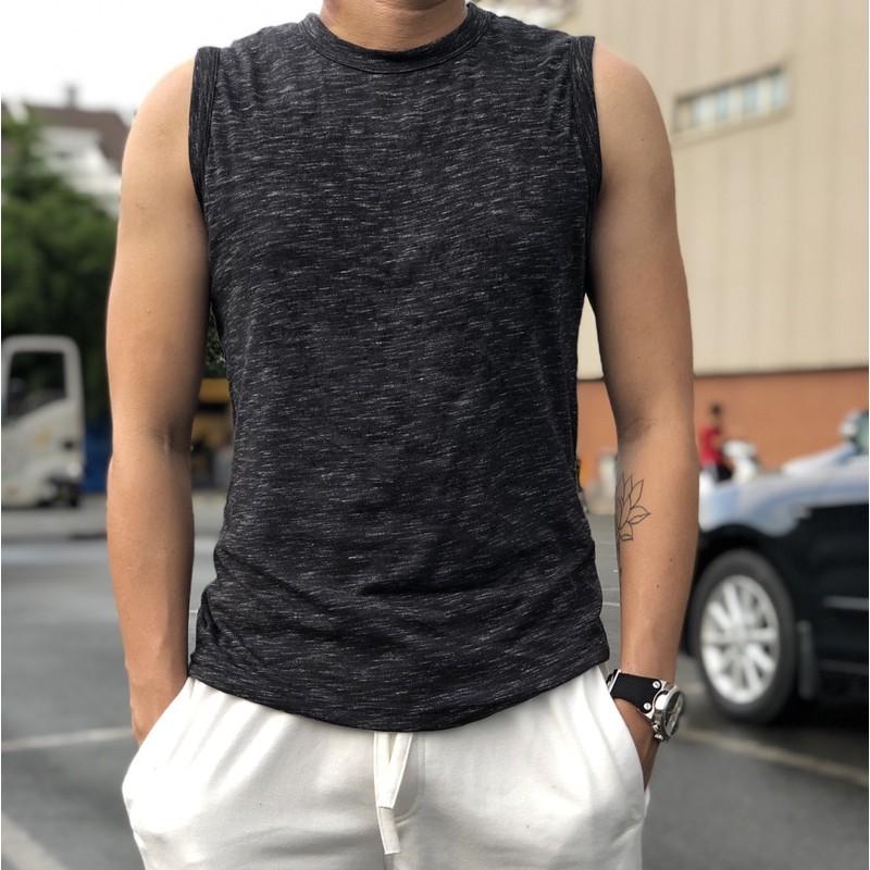 Áo Ba Lỗ Áo Sát Nách Nam Tanktop Cotton 100% siêu mềm mịn mát mẻ hơn 25 màu