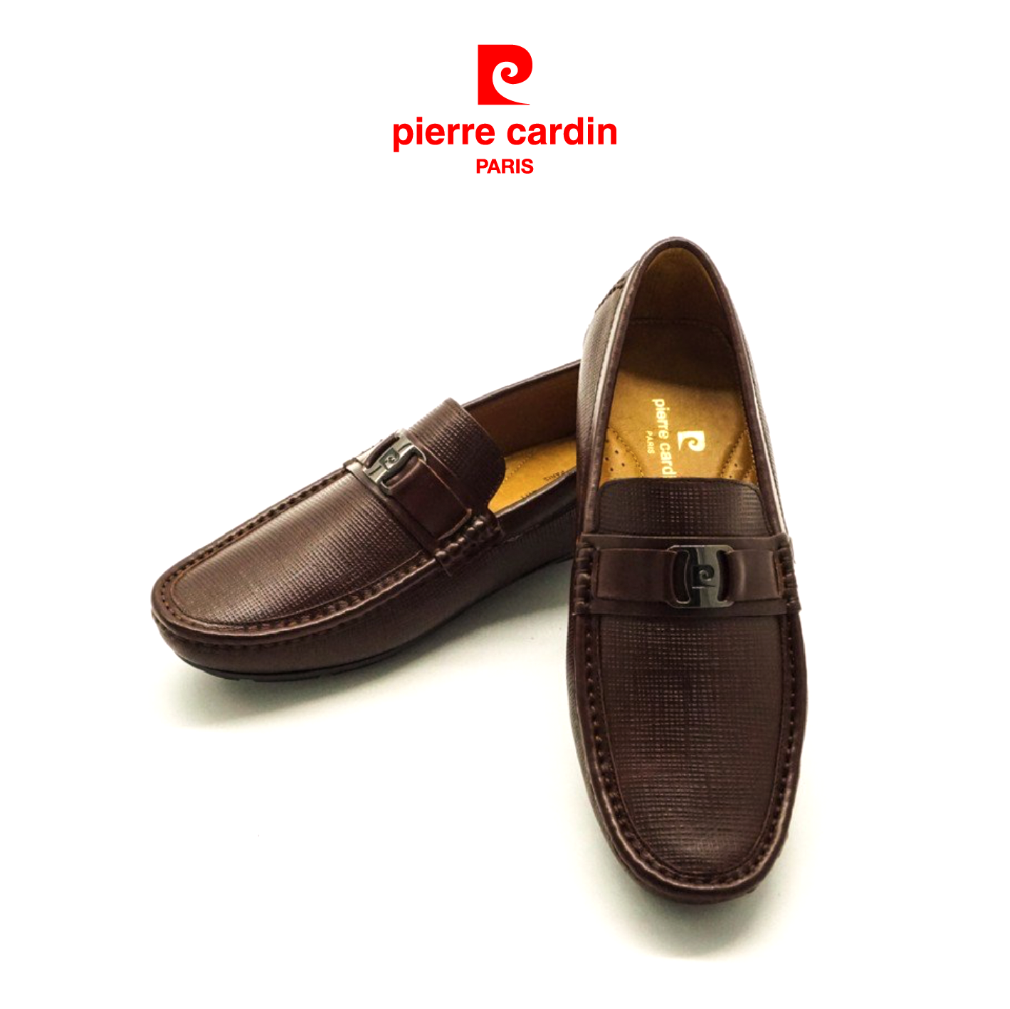 Giày lười nam Pierre Cardin PCMFWLE708BRW