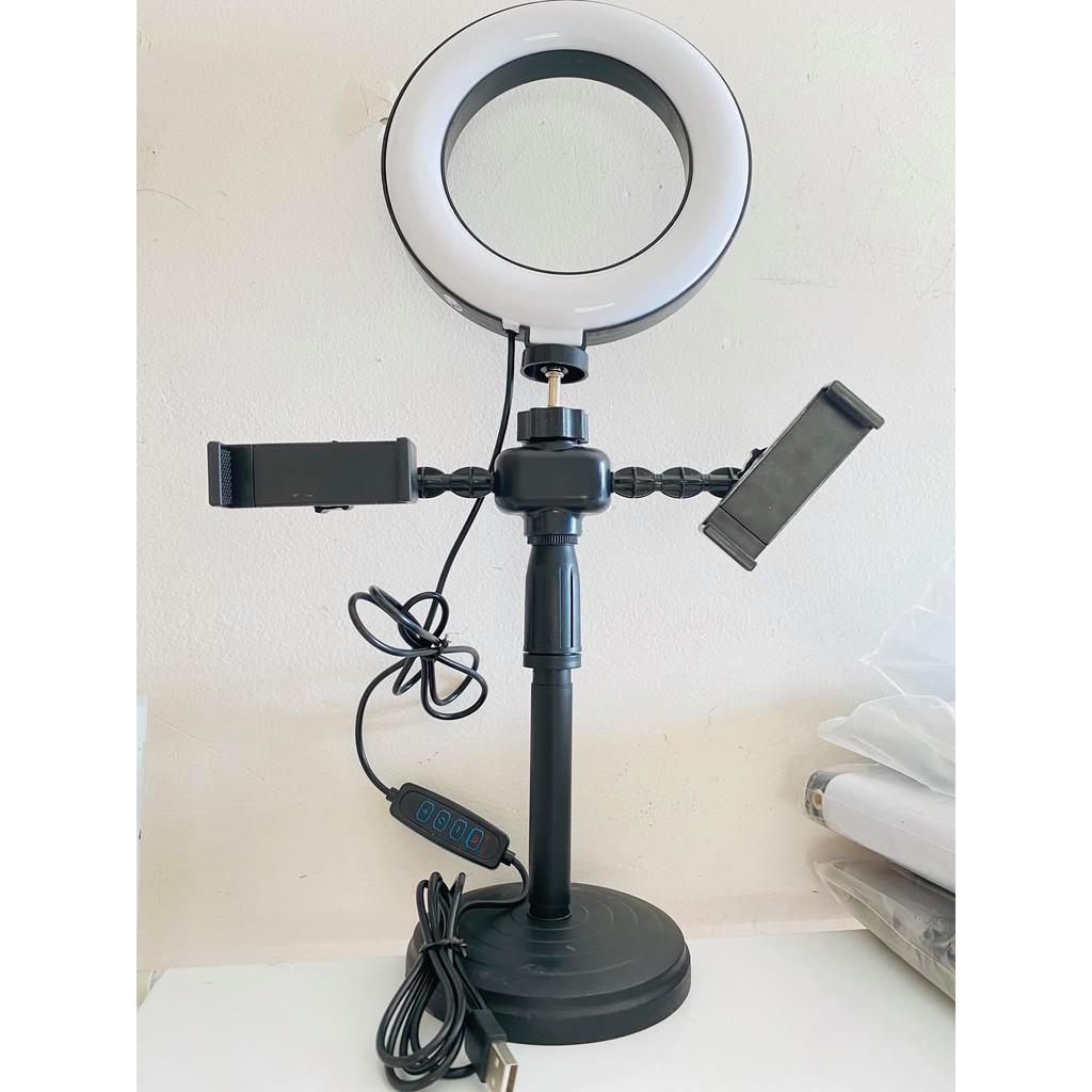Giá đỡ kiêm đèn livestream