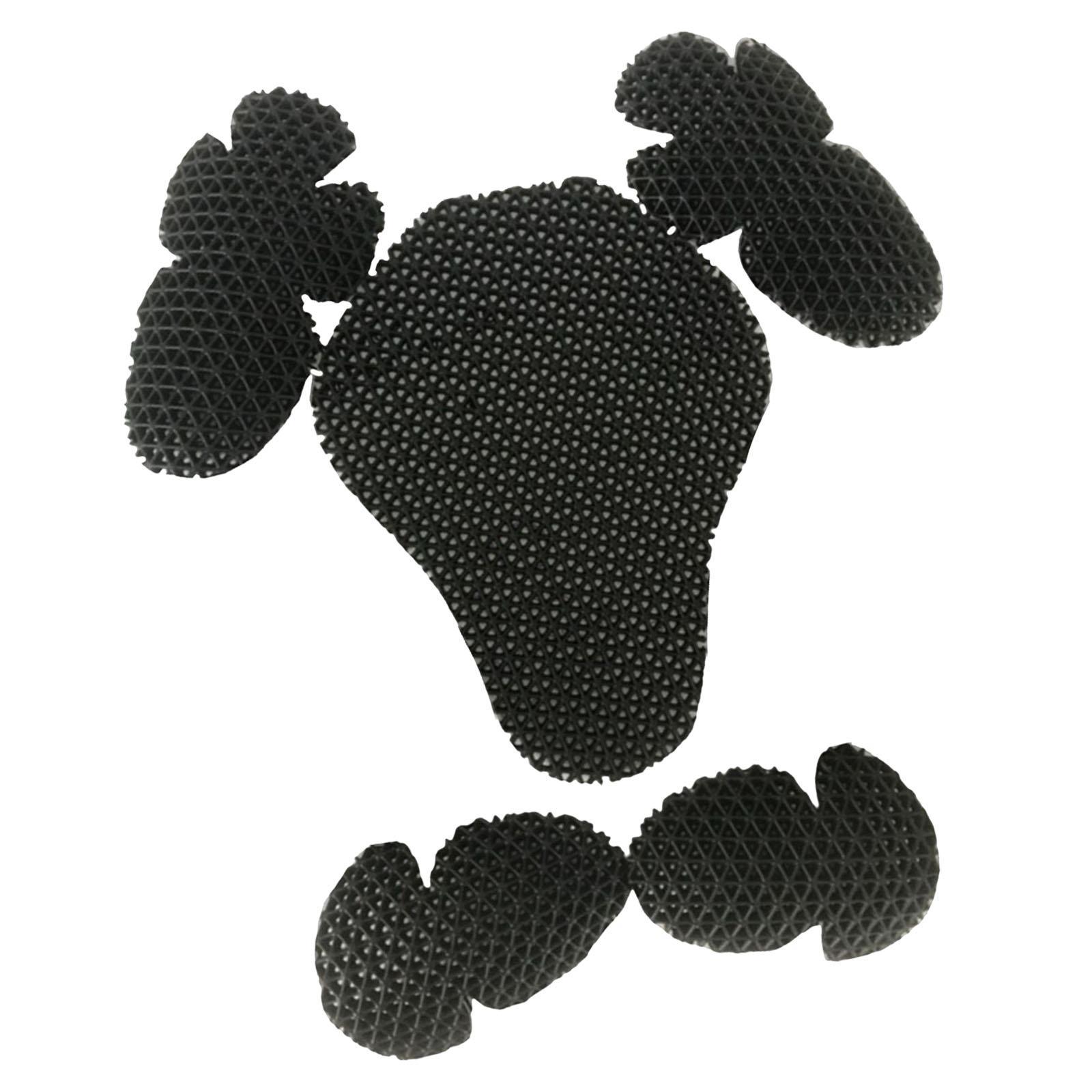 5 Pieces Protector Accs Knee Back Pads Motorcycle Protective Gear Adult